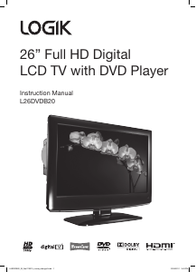 Manual Logik L26DVDB20 LCD Television