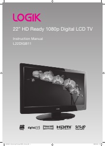 Manual Logik L22DIGB11 LCD Television