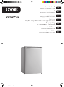 Manuál Logik LUR55W13E Lednice