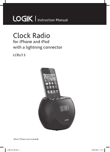 Manual Logik LCRLI13 Alarm Clock Radio