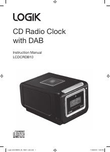 Manual Logik LCDCRDB10 Alarm Clock Radio