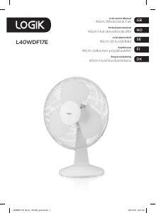 Manual Logik L40WDF17E Fan