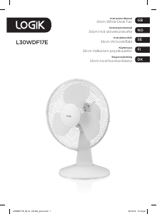 Brugsanvisning Logik L30WDF17E Ventilator