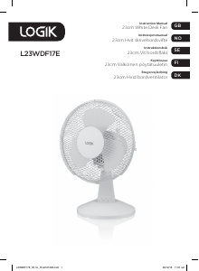 Brugsanvisning Logik L23WDF17E Ventilator