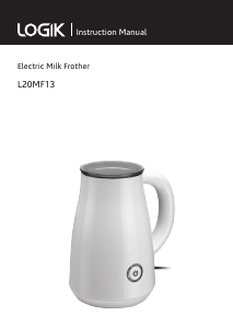 Manual Logik L20MF13 Milk Frother