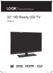 Handleiding Logik L32HE13 LED televisie