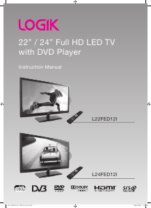 Handleiding Logik L24FED12I LED televisie