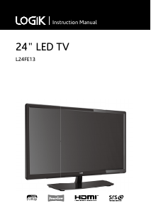 Handleiding Logik L24FE13 LED televisie