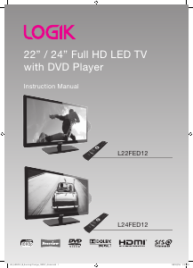 Manual Logik L22FED12 LED Television