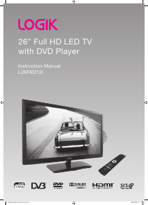 Handleiding Logik L26FED12I LED televisie