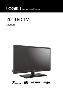 Handleiding Logik L20HE15 LED televisie