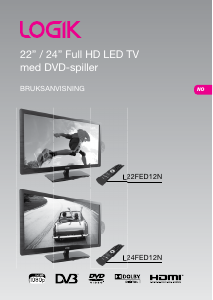 Bruksanvisning Logik L24FED12N LED-TV