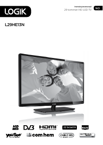 Bruksanvisning Logik L29HE13N LED-TV