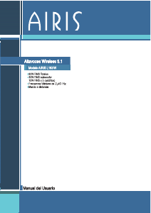 Manual de uso Airis L163W Altavoz