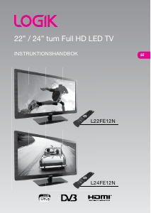 Bruksanvisning Logik L22FE12N LED TV