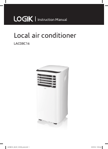 Manual Logik LAC08C16 Air Conditioner