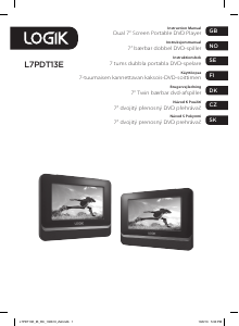 Manual Logik L7PDT13E DVD Player