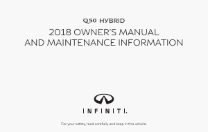 Manual Infiniti Q50 Hybrid (2018)