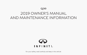 Handleiding Infiniti Q50 (2019)
