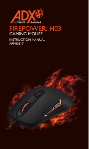 Manual ADX AFPH0317 Mouse