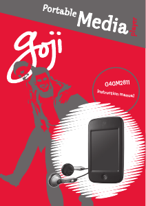 Manual Goji G4GM2311 Mp3 Player