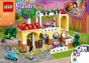 Руководство ЛЕГО set 41379 Friends Ресторан Хартлейк Сити