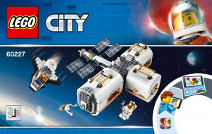 Manual Lego set 60227 City Lunar Space Station