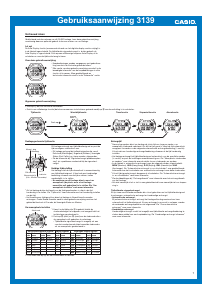 Handleiding Casio Radio Controlled WV-200DE-1AVER Horloge