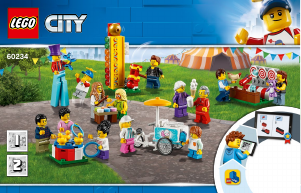 Handleiding Lego set 60234 City Personenset - kermis