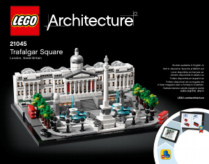 Manual Lego set 21045 Architecture Trafalgar Square