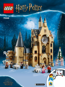 Manual de uso Lego set 75948 Harry Potter Torre del Reloj de Hogwarts