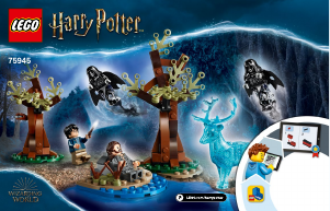 Használati útmutató Lego set 75945 Harry Potter Expecto Patronum