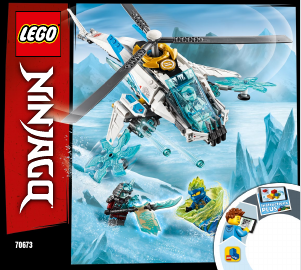 Handleiding Lego set 70673 Ninjago ShuriCopter