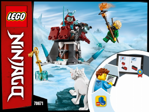 Vadovas Lego set 70671 Ninjago Lloyd kelionė