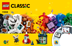 Rokasgrāmata Lego set 11004 Classic Radošuma logi