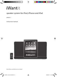 Handleiding iWantit iIPADK11 Speakerdock