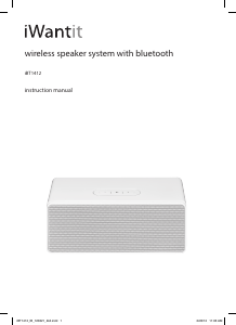 Manual iWantit iBT1412 Speaker