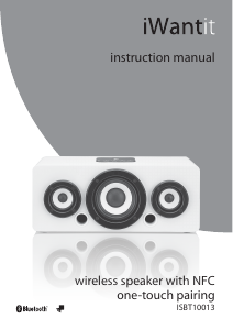 Manual iWantit ISBT10013 Speaker