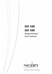 Manual Scandomestic SKF 330 Fridge-Freezer