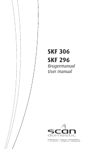 Manual Scandomestic SKF 306 Fridge-Freezer