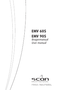 Handleiding Scandomestic EMV 605 Afzuigkap