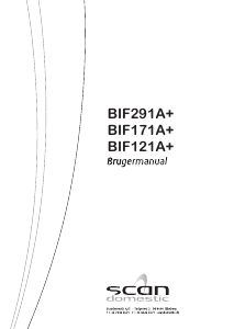 Manual Scandomestic BIF 121 Freezer