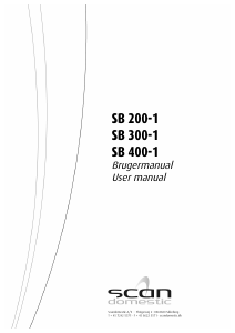 Handleiding Scandomestic SB 400-1 Vriezer