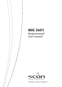 Brugsanvisning Scandomestic MIG 3601 Mikroovn