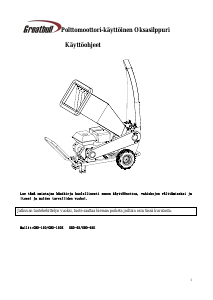 Käyttöohje Greatbull GBD-65 Oksasilppuri