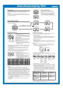 Handleiding Casio Radio Controlled WV-59DE-1AVEF Horloge