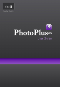 Manual Serif PhotoPlus X6