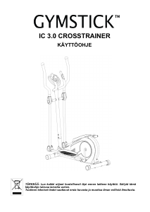 Käyttöohje Gymstick IC 3.0 Crosstrainer