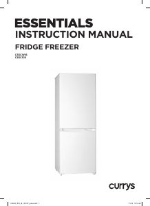 Manual Currys Essentials C55CS16 Fridge-Freezer