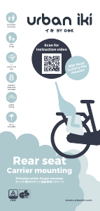 Manual de uso Urban Iki Rear Asiento bicicleta para bebé